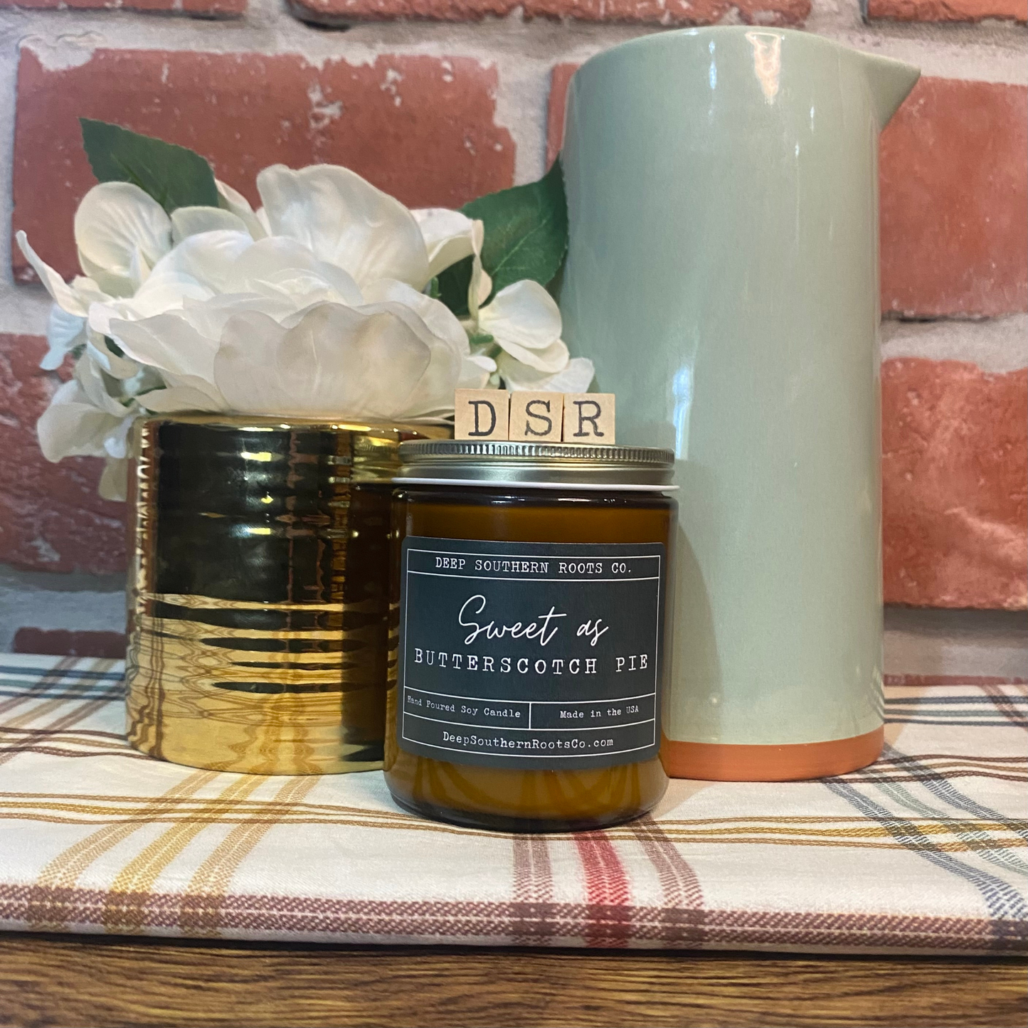 SWEET AS BUTTERSCOTCH PIE CANDLE - 8 OZ.